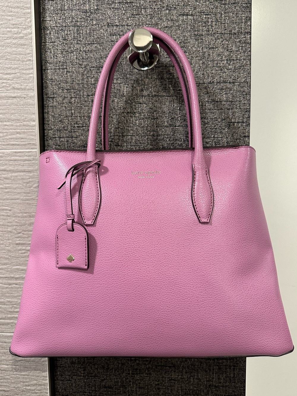 kate spade Lavender/Pink Leather Structured Tote